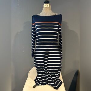 Women’s Lauren stripped dress size Large